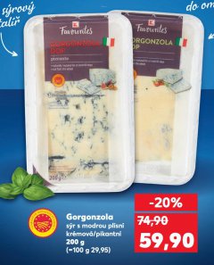 GORGONZOLA SÝR S MODROU PLÍSNÍ