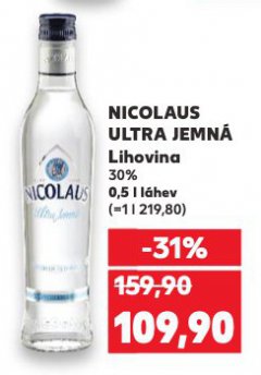 NICOLAUS ULTRA JEMN� LIHOVINA