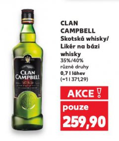 CLAN CAMPBELL SKOTSK� WHISKY