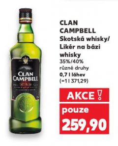 CLAN CAMPBELL LIK�R NA B�ZI WHISKY