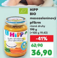 HIPP BIO MASOZELENINOV� P��KRM