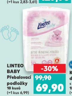 LINTEO BABY P�EBALOVAC� PODLO�KY
