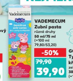 VADEMECUM ZUBN� PASTA
