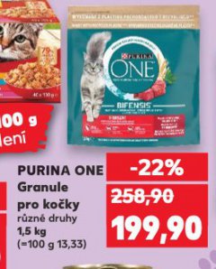 PURINA ONE GRANULE PRO KOČKY
