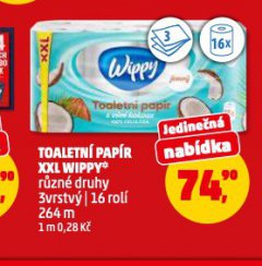WIPPY TOALETN� PAP�R