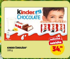 KINDER ČOKOLÁDA