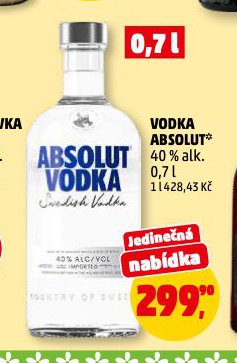 ABSOLUT VODKA
