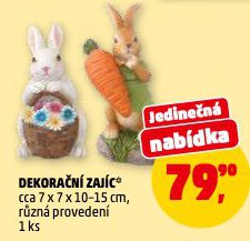 DEKORAČNÍ ZAJÍC