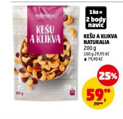 KEŠU A KLIKVA NATURALIA