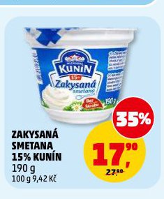 KUNÍN ZAKYSANÁ SMETANA