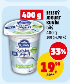 SELSKÝ JOGURT KUNÍN