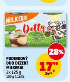 PUDINKOV� DUO DEZERT MILKERIA