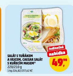 CAESAR SALÁT S KUŘECÍM MASEM