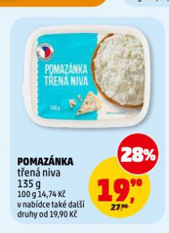 POMAZÁNKA TŘENÁ NIVA