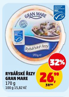 RYBÁŘSKÉ ŘEZY GRAN MARE