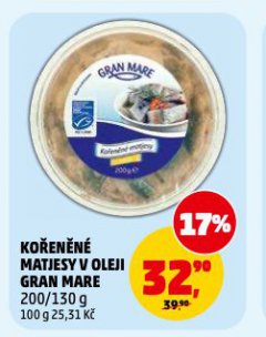 KOŘENĚNÉ MATJESY V OLEJI GRAN MARE