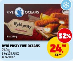 RYBÍ PRSTY FIVE OCEANS