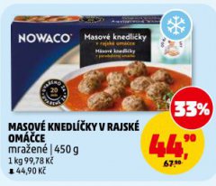 MASOVÉ KNEDLÍČKY V RAJSKÉ OMÁČCE