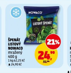 ŠPENÁT LISTOVÝ NOWACO