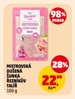 MISTROVSKÁ DUŠENÁ ŠUNKA