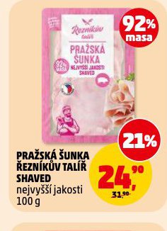 PRAŽSKÁ ŠUNKA SHAVED