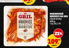 MARINOVANÁ KRKOVICE NA GRIL