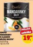 KOMPOT MADARINKY VE SLADK�M N�LEVU BASSTA