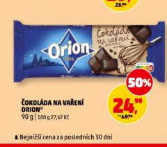 ČOKOLÁDA NA VAŘENÍ ORION