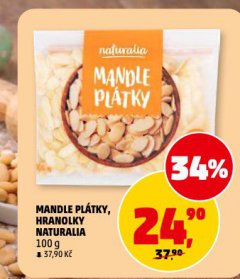 MANDLE PL�TKY NATURALIA