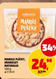 MANDLE PLÁTKY NATURALIA