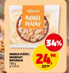 MANDLE HRANOLKY NATURALIA