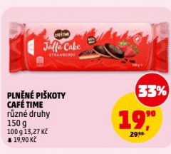 PLNĚNÉ PIŠKOTY CAFÉ TIME