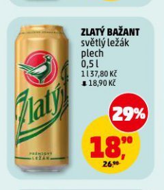 PIVO ZLATÝ BAŽANT