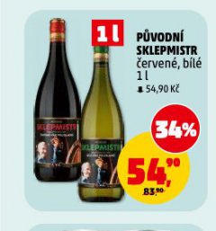 PŮVODNÍ SKLEPMISTR