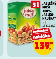 JABLEČNO-HRUŠKOVÝ MOŠT