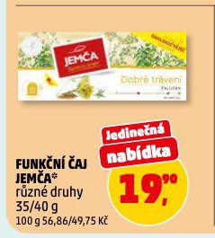 FUNKČNÍ ČAJ JEMČA