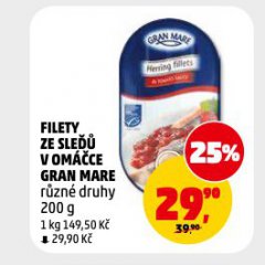 FILETY ZE SLED� V OM��CE GRAN MARE