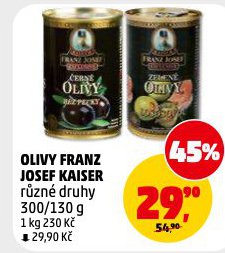 FRANZ JOSEF KAISER OLIVY