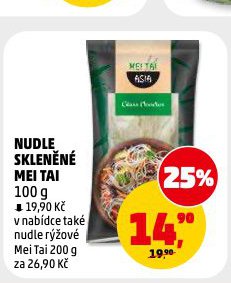 NUDLE SKLENĚNÉ MEI TAI