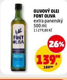 OLIVOV� OLEJ FONT OLIVA