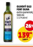 OLIVOV� OLEJ FONT OLIVA