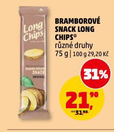 BRAMBOROV� SNACK LONG CHIPS