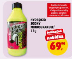 HYDROXID SODNÝ MIKROGRANULE