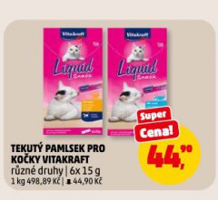 VITAKRAFT TEKUTÝ PAMLSEK PRO KOČKY
