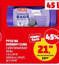 CLINA PYTLE NA ODPADKY