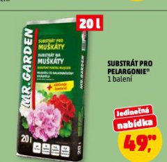 SUBSTR�T PRO PELARGONIE