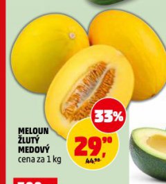 MELOUN ŽLUTÝ MEDOVÝ