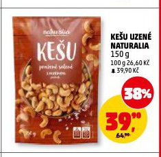 KEŠU UZENÉ NATURALIA