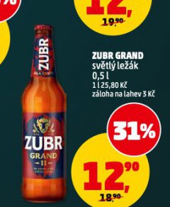 PIVO ZUBR GRAND