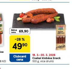 CSABAI KLOB�SA SNACK